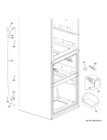 Ice Maker parts for Ge Refrigerator GLE12HSLBRSS from AppliancePartsPros.com