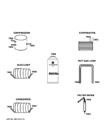 Lokring Connectors parts for Ge Refrigerator GLE12HSLBRSS from AppliancePartsPros.com