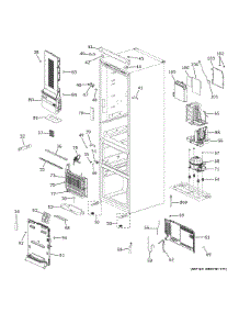 Cabinet parts for Ge Refrigerator GLE12HSPBRSS from AppliancePartsPros.com