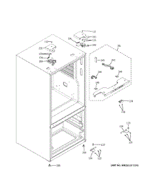 Case Parts parts for Ge Refrigerator GNE21FSKLFSS from AppliancePartsPros.com