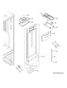 Fresh Food Section parts for Ge Refrigerator GNE27ESMKFSS from AppliancePartsPros.com