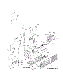 Machine Compartment parts for Ge Refrigerator GNE27EYMKFFS from AppliancePartsPros.com