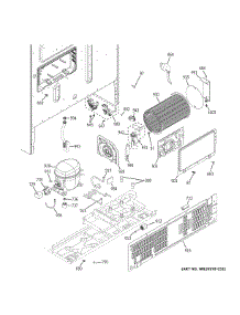 Machine Compartment parts for Ge Refrigerator GNE29GMKKES from AppliancePartsPros.com