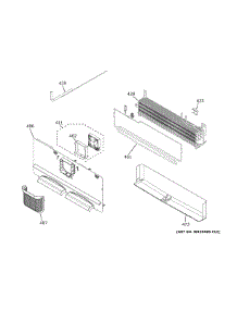 Freezer Section parts for Ge Refrigerator GNE29GYNEFS from AppliancePartsPros.com