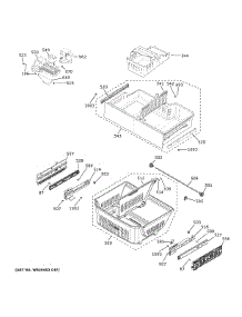 Freezer Shelves parts for Ge Refrigerator GNE29GYNGFS from AppliancePartsPros.com