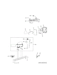 Machine Compartment parts for Ge Refrigerator GPE12FSKCSB from AppliancePartsPros.com