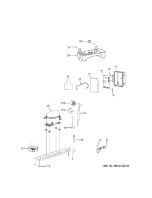 Machine Compartment parts for Ge Refrigerator GPE12FSKDSB from AppliancePartsPros.com
