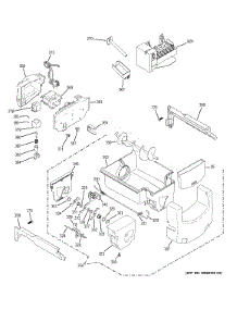 Ice Maker Dispenser parts for Ge Refrigerator GSHS6HGDDCSS from AppliancePartsPros.com