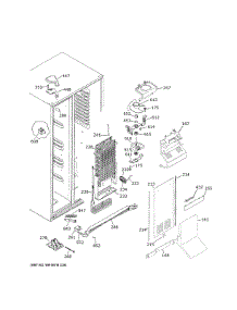Freezer Section parts for Ge Refrigerator GSS23GYPECFS from AppliancePartsPros.com