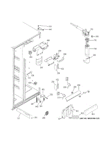 Fresh Food Section parts for Ge Refrigerator GSS25IGNBHBB from AppliancePartsPros.com