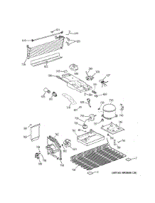 Machine Compartment parts for Ge Refrigerator GTH18GCDHRWW from AppliancePartsPros.com