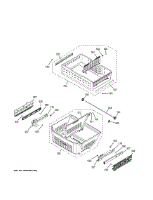Freezer Shelves parts for Ge Refrigerator GYE22HSKNSS from AppliancePartsPros.com