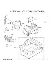 Optional Accessories parts for Ge Refrigerator GYE22HSKNSS from AppliancePartsPros.com