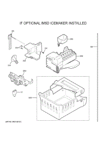 Optional Accessories parts for Ge Refrigerator GYE22HYNBFS from AppliancePartsPros.com