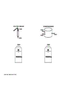 Lokring Connectors parts for Ge Refrigerator HCM16QWBWW from AppliancePartsPros.com
