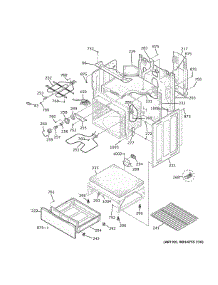 Body Parts parts for Ge Range JB645DK6WW from AppliancePartsPros.com