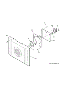 Convection Fan parts for Ge Range JB750FJ7DS from AppliancePartsPros.com