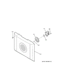 Convection Fan parts for Ge Range JB860DJ4WW from AppliancePartsPros.com