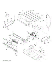 Control Panel parts for Ge Wall Oven JCK5000DF5BB from AppliancePartsPros.com