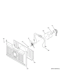Convection Fan parts for Ge Wall Oven JCK5000DF5BB from AppliancePartsPros.com