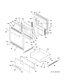 Door Drawer Parts parts for Ge Range JGAS640RM4SS from AppliancePartsPros.com