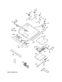 Gas Burner Parts parts for Ge Range JGB282EED2ES from AppliancePartsPros.com