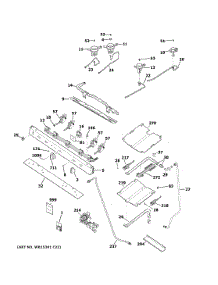 Gas Burner Parts parts for Ge Range JGB450DEK4WW from AppliancePartsPros.com