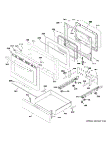Door Drawer Parts parts for Ge Range JGB660EEJ5ES from AppliancePartsPros.com