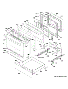 Door Drawer Parts parts for Ge Range JGB735DP1WW from AppliancePartsPros.com