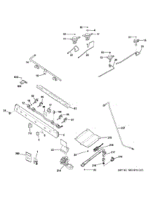 Gas Burner Parts parts for Ge Range JGBS30REK4SS from AppliancePartsPros.com