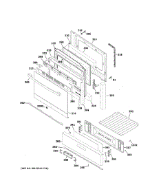 Door Drawer Parts parts for Ge Range JGBS30REK4SS from AppliancePartsPros.com