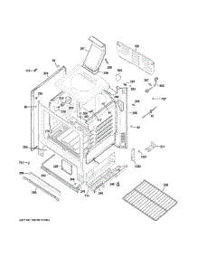 Body Parts parts for Ge Range JGBS60REK8SS from AppliancePartsPros.com