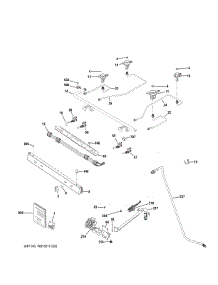 Gas Burner Parts parts for Ge Range JGBS61DP1BB from AppliancePartsPros.com