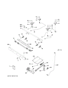 Gas Burner Parts parts for Ge Range JGBS62DEK2BB from AppliancePartsPros.com