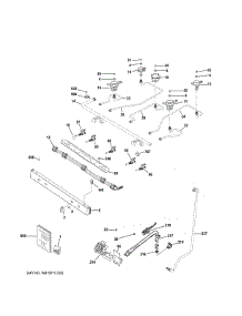 Gas Burner Parts parts for Ge Range JGBS66DEK4WW from AppliancePartsPros.com