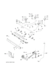 Gas & Burner Parts parts for Ge Range JGBS66DEK6BB from AppliancePartsPros.com