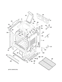 Body Parts parts for Ge Range JGBS66DEK7BB from AppliancePartsPros.com