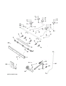 Gas Burner Parts parts for Ge Range JGBS66EEK4ES from AppliancePartsPros.com