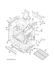 Body Parts parts for Ge Range JGBS66EEK6ES from AppliancePartsPros.com