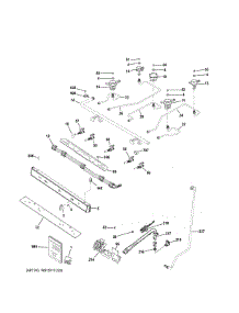 Gas Burner Parts parts for Ge Range JGBS66REK4SS from AppliancePartsPros.com