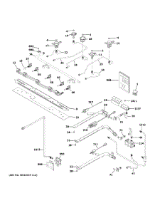 Gas & Burner Parts parts for Ge Range JGBS86SP3SS from AppliancePartsPros.com