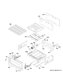 Upper Oven parts for Ge Range JGBS86SP3SS from AppliancePartsPros.com