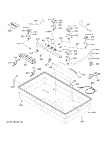 Gas & Burner Parts parts for Ge Cooktop JGP5036DL3BB from AppliancePartsPros.com