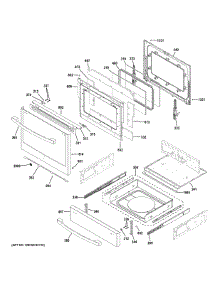Door Drawer Parts parts for Ge Range JGS760DP3WW from AppliancePartsPros.com