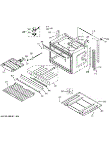 Lower Oven parts for Ge Wall Oven JK3500DF4BB from AppliancePartsPros.com