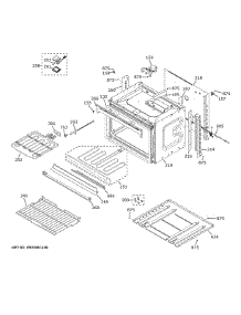 Lower Oven parts for Ge Wall Oven JKD5000DN1WW from AppliancePartsPros.com