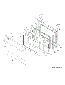 Flat Badge Asm parts for Ge Wall Oven JKD5000SV2SS from AppliancePartsPros.com