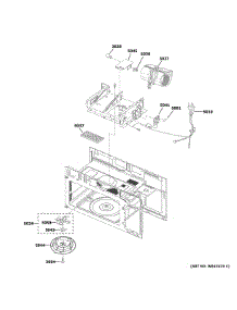 Interior Parts 2 parts for Ge Microwave JNM3184RP9SS from AppliancePartsPros.com