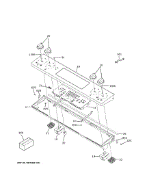 Control Panel parts for Ge Range JS760SP8SS from AppliancePartsPros.com