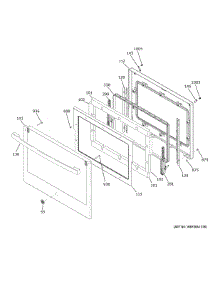 Flat Badge Asm parts for Ge Wall Oven JTD3000SN4SS from AppliancePartsPros.com